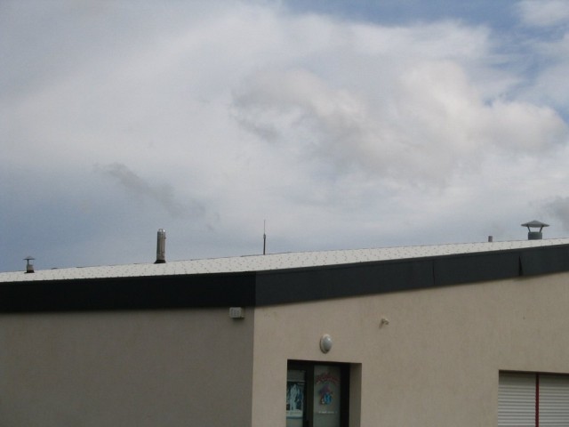 L'antenne vue du parking